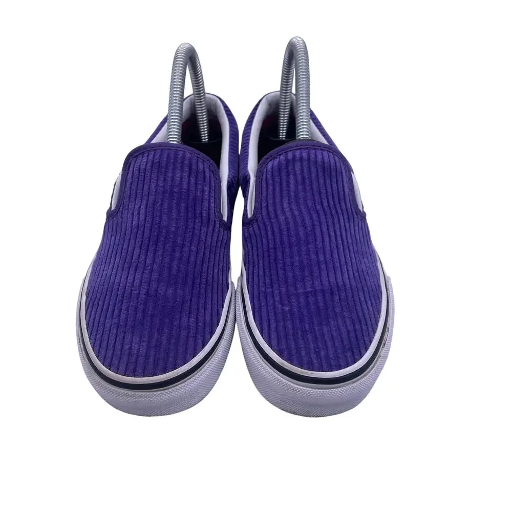 VANS OTW Chunky Corduroy Purple Slip On Skate Shoes Casual Womens 6